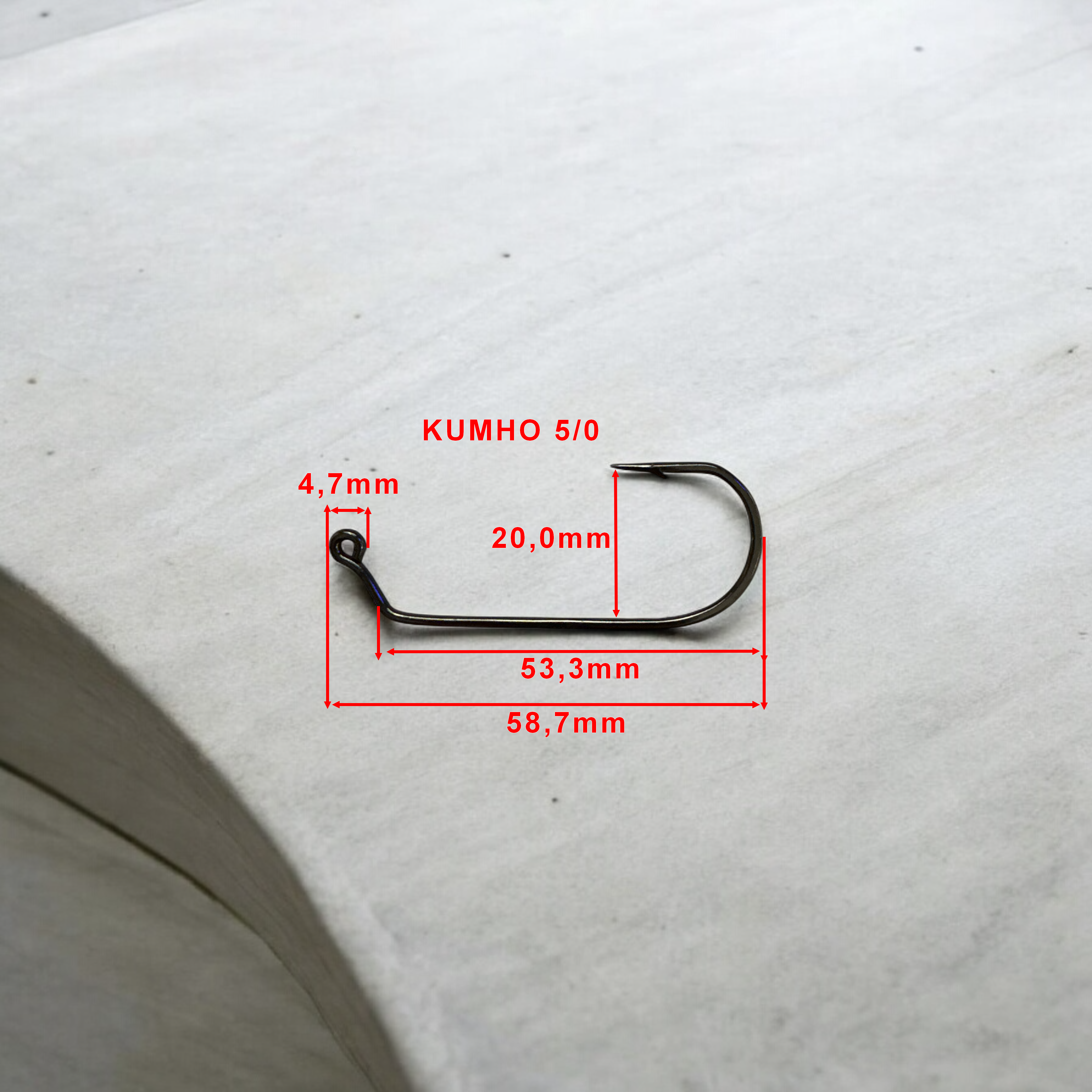 KUMHO-JIGOVÝ HÁČIK 60° VEL.5/0-10KS