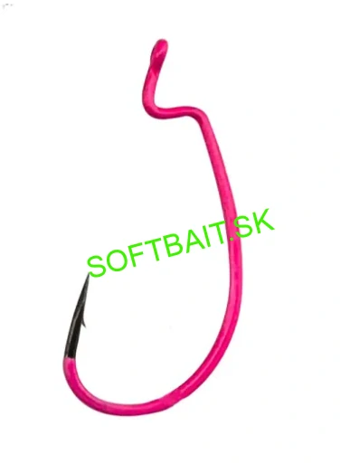 KUMHO - WORM OFFSET HOOKS LUMINOUS 2/0-5PCS