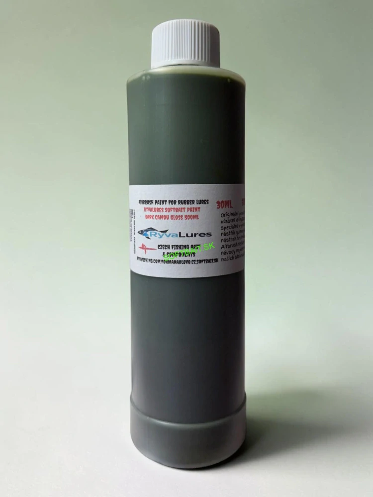 RyvaLures Softbait Paint – Dark Camou Gloss 500ml