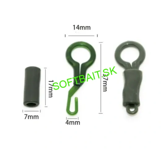 RYVAFISHING-BACK LEAD CLIPS 100KS