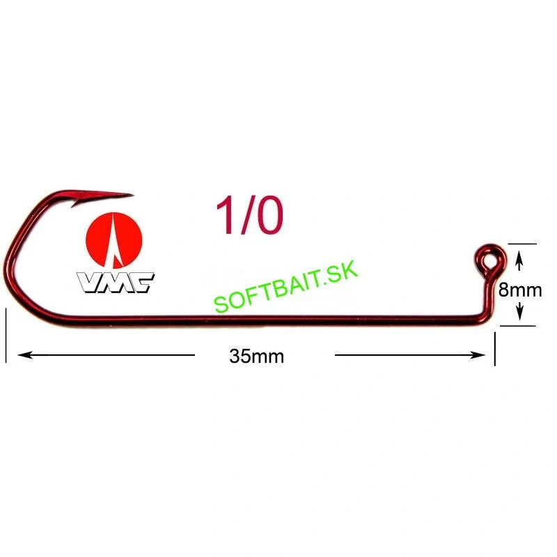 VMC JIGOVÝ HÁČIK 5150 RD 1/0-10KS