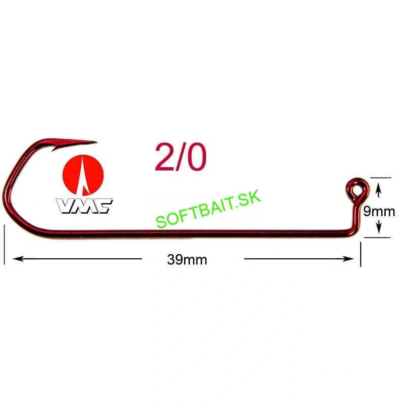 VMC JIGOVÝ HÁČIK 5150 RD 2/0-10KS