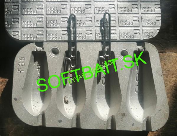 BLACK BAIT CLIP HOOK RELEASE-5PCS