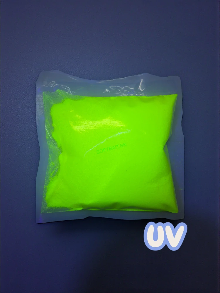 GUMOVÁ FARBA NA JIGOVÉ HLAVIČKY FLUO YELLOW 80G