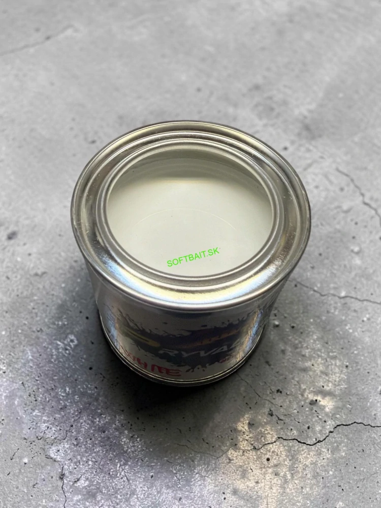 Biela farba na gumové nástrahy RyvaLures Universal Paint System White 100ml