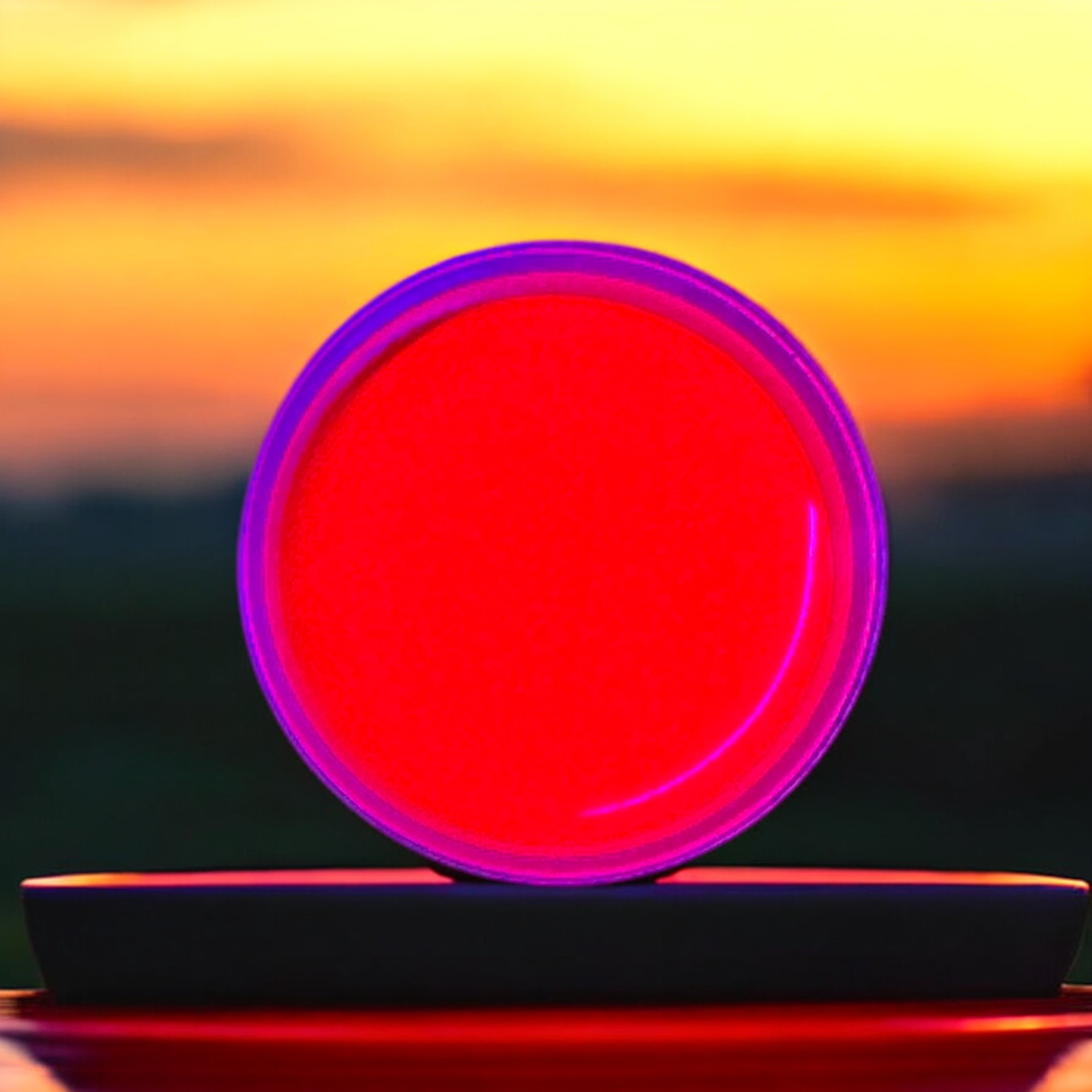 FARBA DO TEKUTEJ GUMY FLUO UV DEEP PINK 30ML.