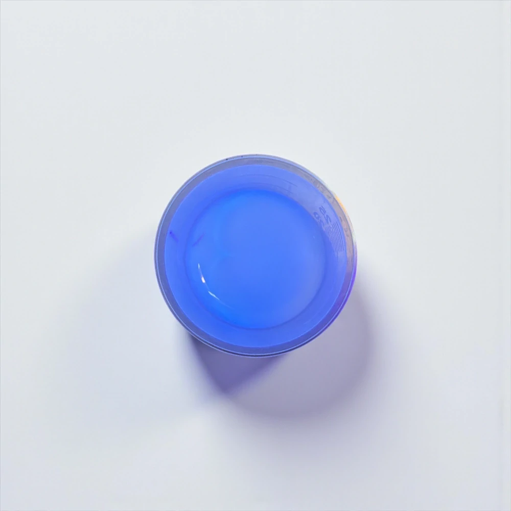 RYVALURES-PLASTISOL COLOR FLUO UV WHITE 30ML.