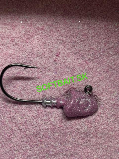 GUMOVÁ FARBA NA JIGOVÉ HLAVIČKY YS 3V1 PINK SILVER HOLOGRAFIC 80G