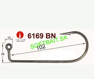 VMC HÁČIK JIG 6169BN 16/0-5KS