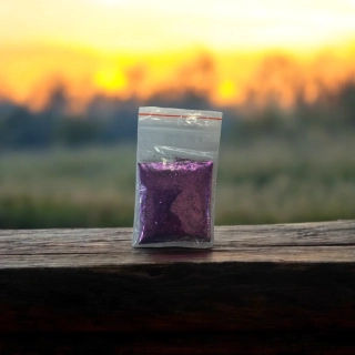 RYVALURES-GLITER DEEP PURPLE 1,0MM-20G