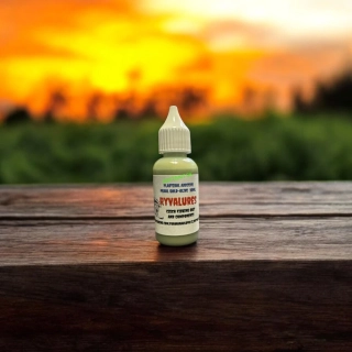 RYVALURES PLASTISOL COLOR PEARL GOLD OLIVE 30ML.