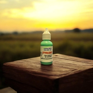 RYVALURES PLASTISOL COLOR PEARL GREEN 30ML.