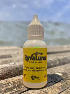 RYVALURES - WORM OIL- KONZERVANT GUMOVÝCH NÁSTRAH 30ML. 