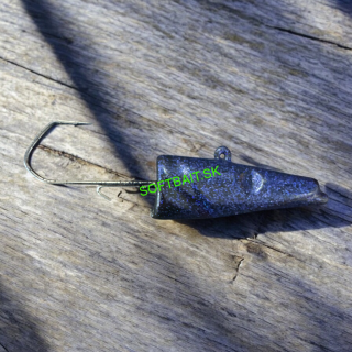 RYVALURES-JIG HLAVA POLAK VMC 60G-6/0 BLACK MAGIC 5 KS