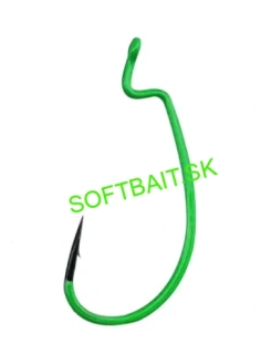 KUMHO - WORM OFFSET HOOKS LUMINOUS 1-5PCS