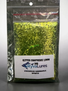 RYVALURES-GLITTER CHARTREUSE 20G-1,0MM