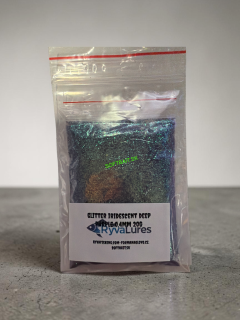 RYVALURES-GLITTER IRIDESCENT DEEP PURPLE 20G-0,4MM
