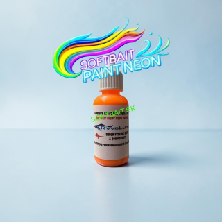 RYVALURES-SOFTBAIT PAINT NEON ORANGE 30ML.