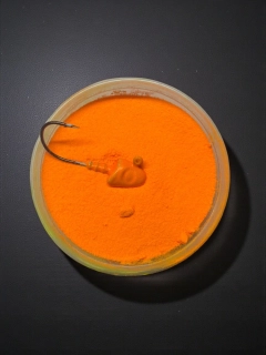 RyvaLures POWDER-FUSE: Neon UV Orange Matrix 80g