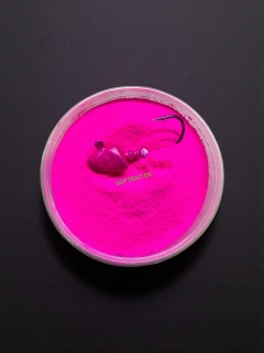 RyvaLures POWDER-FUSE: Neon UV Magenta Matrix 80g