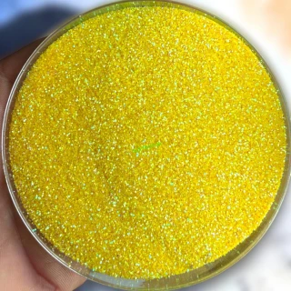 Rybárske žiaruvzdorné glitre 0,4 mm - Iridescent Yellow (20g)
