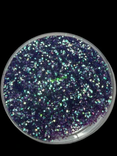 RyvaLures Glitter Iridescent Violet 1,0mm – 20g