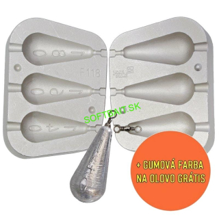FORMA HRUŠKA 140,160,180G+GUMOVÁ BARVA GRÁTIS