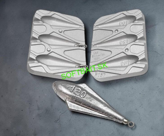 Forma na olovo F167 Morské olovo 100/120/140g